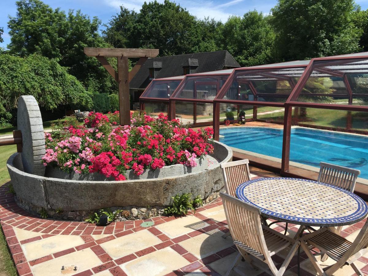 Maison Avec Piscine A Honfleur Villa Genneville Екстериор снимка